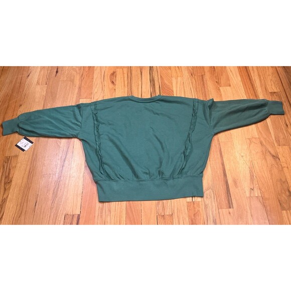 Greyson Threads Green Aloha Sweat Shirt Girls Large - Picture 5 of 6